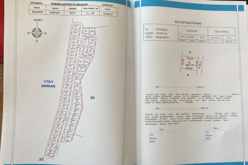 Başakköy 341 m2 ler