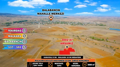 MALAKARA BALABANCIK 3002 M2