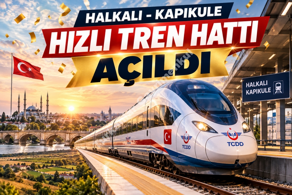 Halkalı–kapıkule Hızlı Tren Hattı: Trakya’nın Geleceğini Değiştirecek Proje